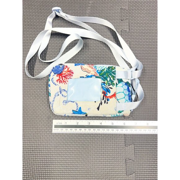 Vera Bradley Coastal Nautical Crossbody Wallet Bag With Rfid Protection - Picture 5 of 5